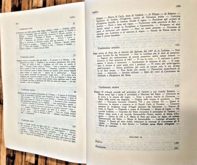 CONFERENZE ISTORICHE SULLA ORIGINE SUI PROGRESSI DEL COMUNE DI NOCI …