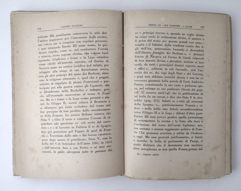 CONGIURE CELEBRI E REGICIDI di Umberto Silvagni 1928 Athena Libro