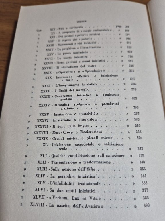 CONSIDERAZIONI SULLA VIA INIZIATICA di Renè Guenon 1987 Melita Libro