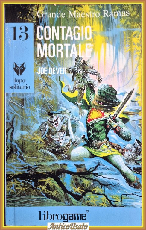 CONTAGIO MORTALE di Joe Dever 1991 E Elle LIBROGAME lupo … | Immagine Gallery 1