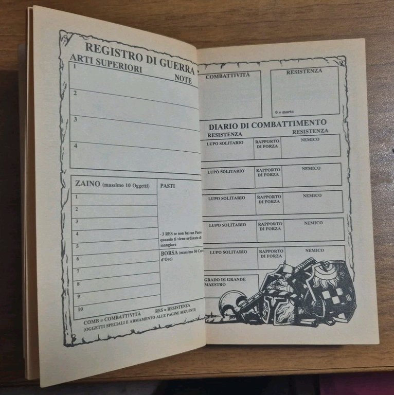 CONTAGIO MORTALE di Joe Dever 1991 E Elle LIBROGAME lupo …