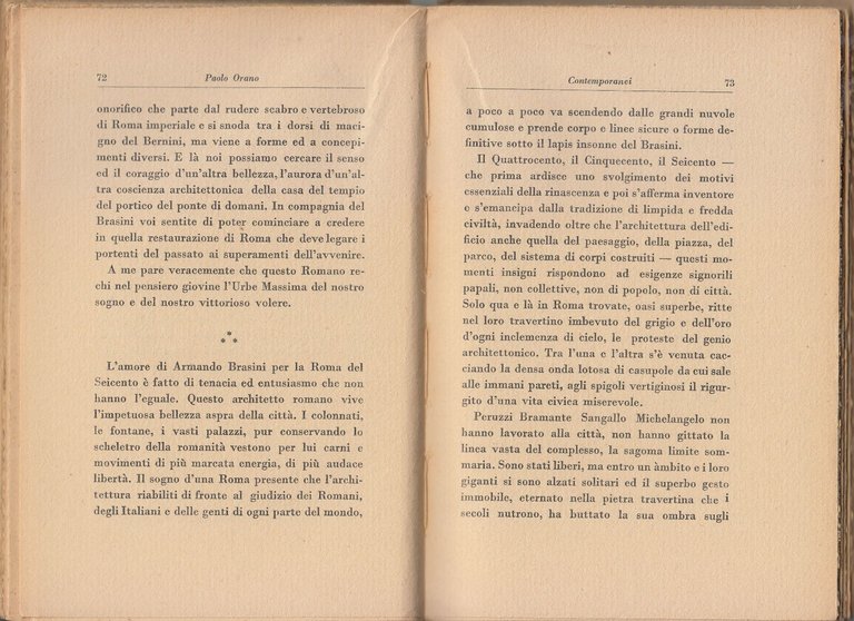 CONTEMPORANEI Di Paolo Orano 1928 Mondadori Libro Biografia Letteratura saggio