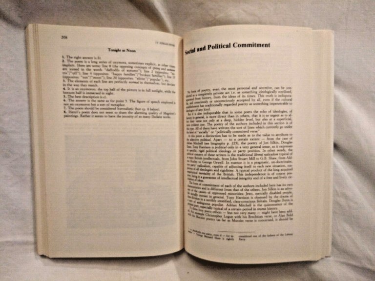 CONTEMPORARY BRITISH POETRY di Francesco Dragosei 1989 Principato scolastico