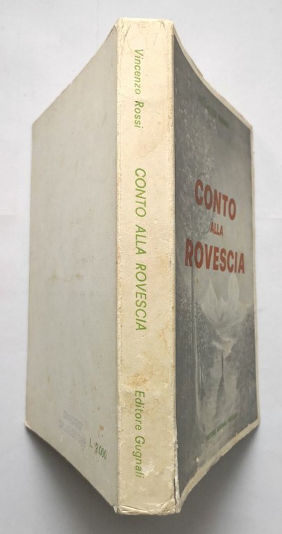 CONTO ALLA ROVESCIA romanzo di Vincenzo Rossi 1973 Gugnali Libro …
