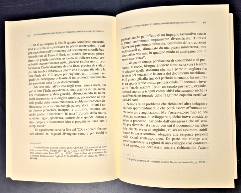 CONTRIBUTO ALLO STUDIO DEL NOTARIATO MERIDIONALE di Pasquale Cordasco 1996 …