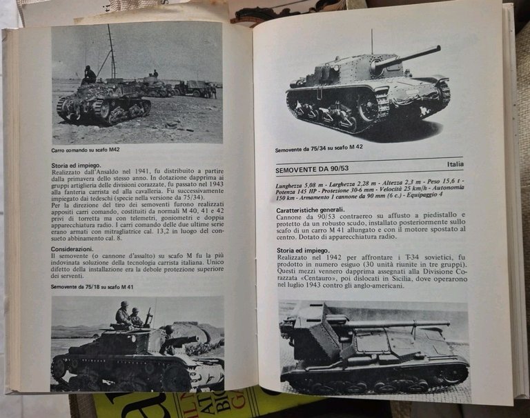Corazzati 1939 1945 di Nicola Pignato 1974 Albertelli Libro carri …