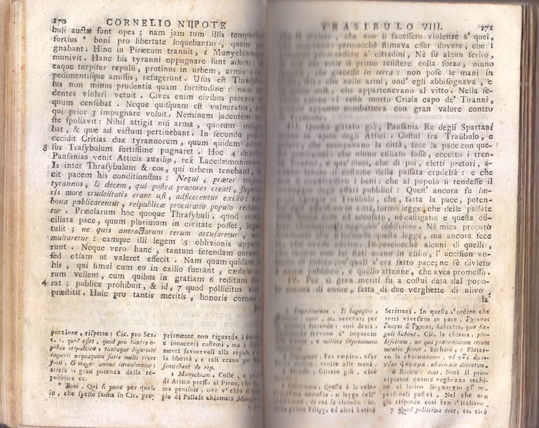 CORNELIO NIPOTE Della Vita Degli Eccellenti Comandanti 1771 Catania Libro …