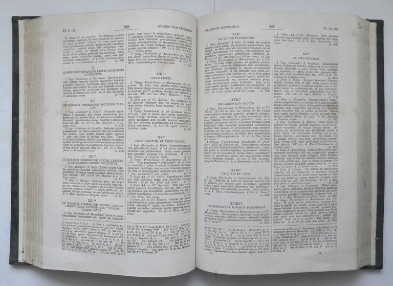 CORPUS IURIS CIVILIS di Paulus Krueger 2 volumi 1877 Weidmannos …