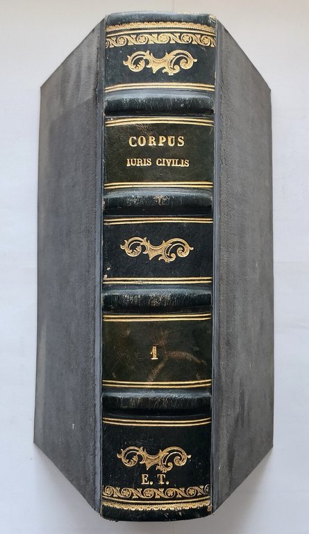 CORPUS IURIS CIVILIS di Paulus Krueger 2 volumi 1877 Weidmannos …