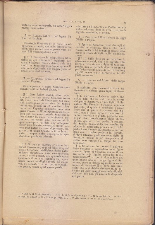 CORPUS JURIS CIVILIS nella sua miglior lezione 28 fascicoli 1884 …