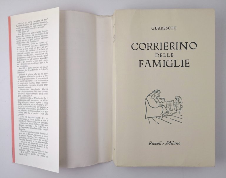 CORRIERINO DELLE FAMIGLIE di Giovanni Guareschi 1972 Rizzoli Libro