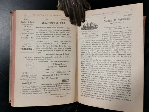 CORRISPONDENCIA COMMERCIAL PORTUGUEZA di Gaetano Frisoni 1915 Hoepli libro usato