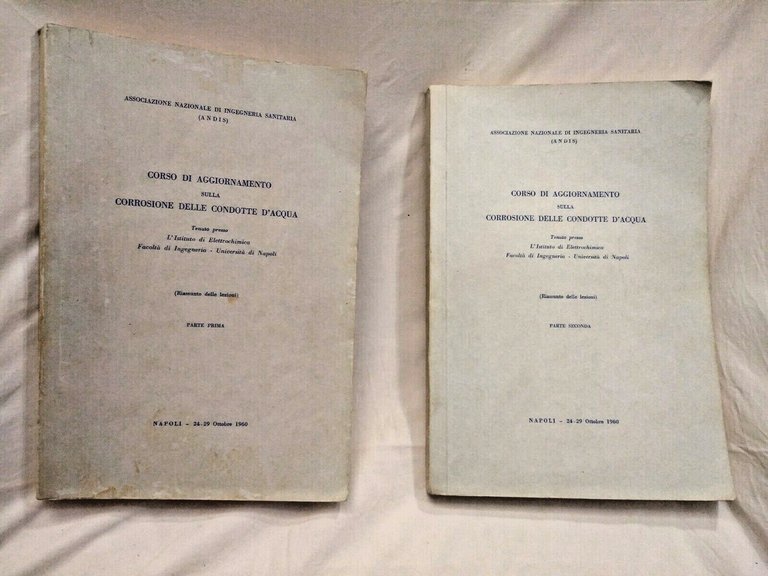 CORSO DI AGGIORNAMENTO SULLA CORROSIONE DELLE CONDOTTE D'ACQUA 2 volumi … | Immagine Gallery 1