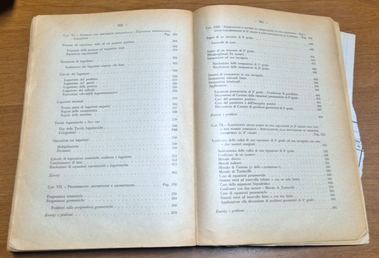 CORSO DI ALGEBRA Giuseppe e Federico Bartolozzi 1962 Le Monnier …