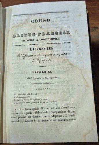 CORSO DI DIRITTO CIVILE SECONDO IL CODICE FRANCESE Duranton 20 …