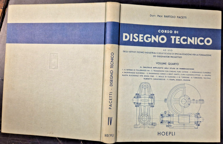 CORSO DI DISEGNO TECNICO Volume 4 di Bartolo Pacetti 1976 … | Immagine Gallery 2