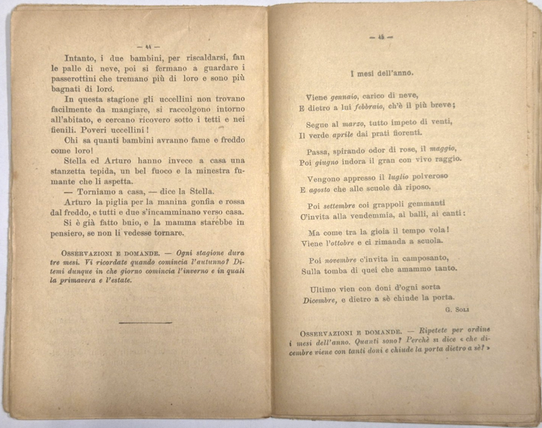 CORSO DI LETTURE Giacomo Veniali scuole elementari rurali 1917 Libro … | Immagine Gallery 3