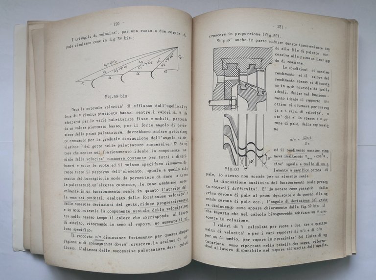CORSO DI MACCHINE di Luigi D'Amelio volume I a vapore …
