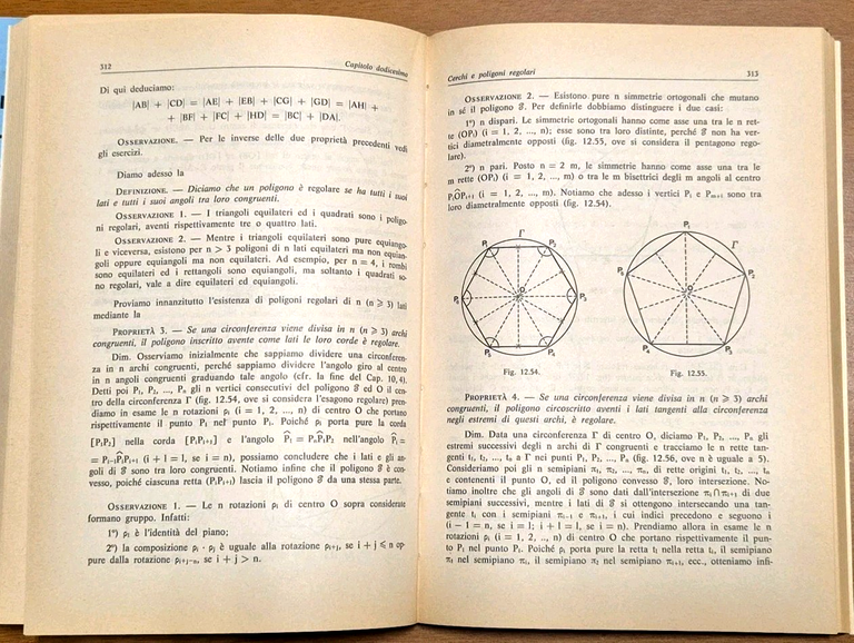 CORSO DI MATEMATICA MODERNA volumi 1 e 2 di Marius …