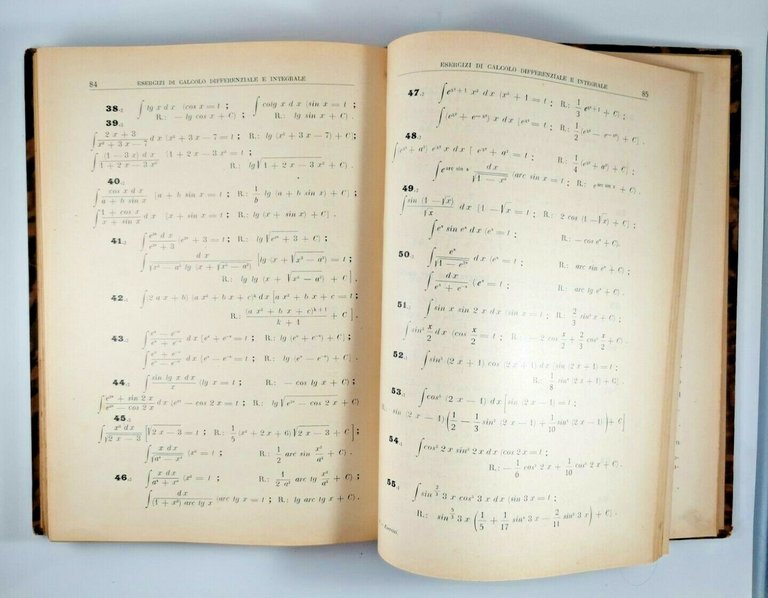 CORSO GENERALE DI MATEMATICHE ANALITICHE Boari Cristiani volume II 1933 …