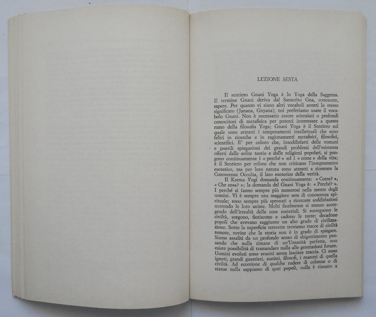 CORSO SUPERIORE DI FILOSOFIA YOGA Yogi Ramacharaka 1970 del quadrifoglio …
