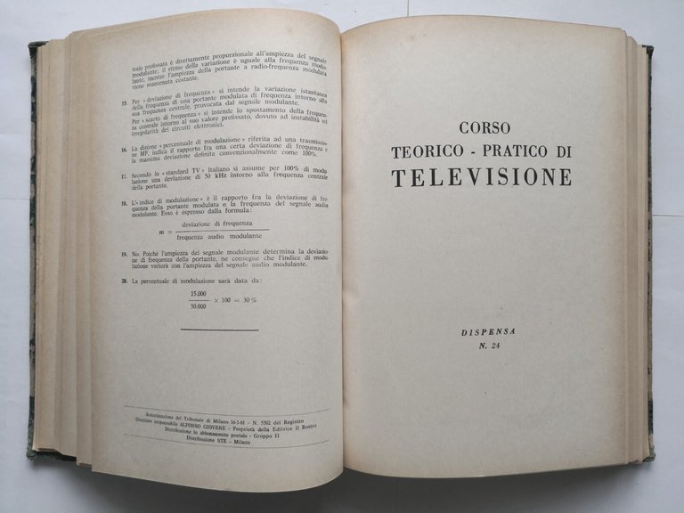 CORSO TEORICO PRATICO DI TELEVISIONE Volume 2 dispense 17 35 …