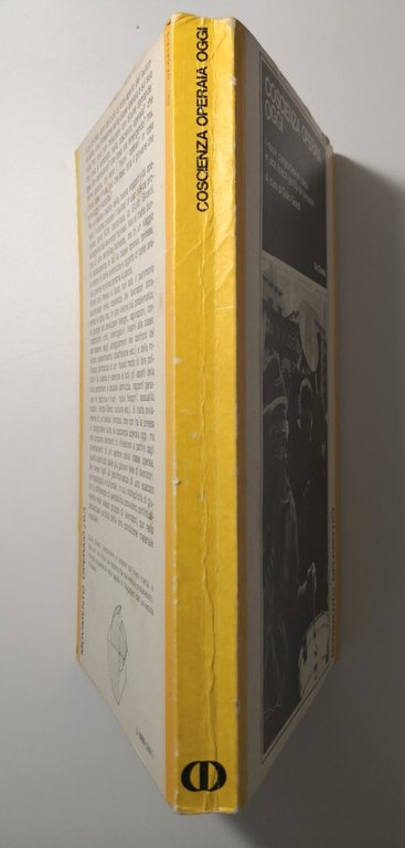 COSCIENZA OPERAIA OGGI a cura di Giulio Girardi 1980 De …