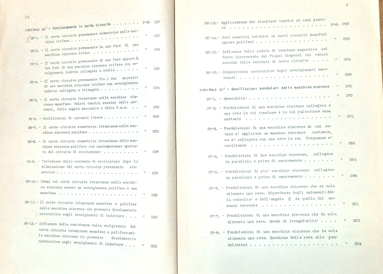 COSTRUZIONI DI MACCHINE ELETTRICHE SINCRONE Antonio Carrer 1955 Levrotto Libro