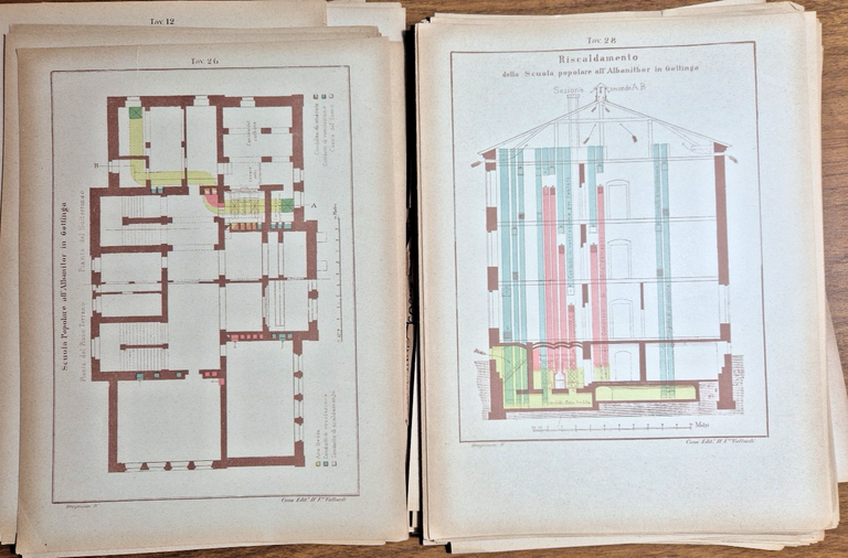 COSTRUZIONI DIVERSE Atlante di Breymann 1931 Libro TRATTATO COSTRUZIONI CIVILI