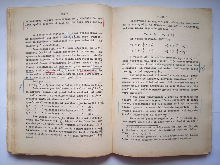 COSTRUZIONI IDRAULICHE volume I e tavole di Francesco Marzolo 1953 …