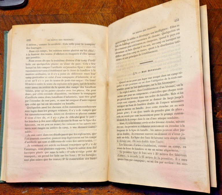 COURS DE TACTIQUE di Guillaume Henri Dufour 1840 Cherbuliez Libro …