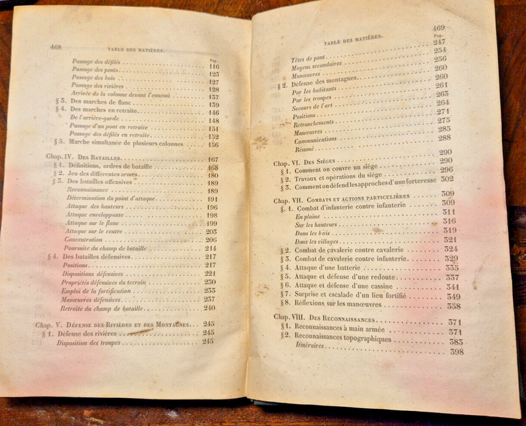 COURS DE TACTIQUE di Guillaume Henri Dufour 1840 Cherbuliez Libro …