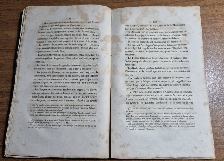 COURS PHILOSOPHIQUE ET INTERPRÉTATIF DES INITIATIONS ANCIENNES ET MODERNES 1842