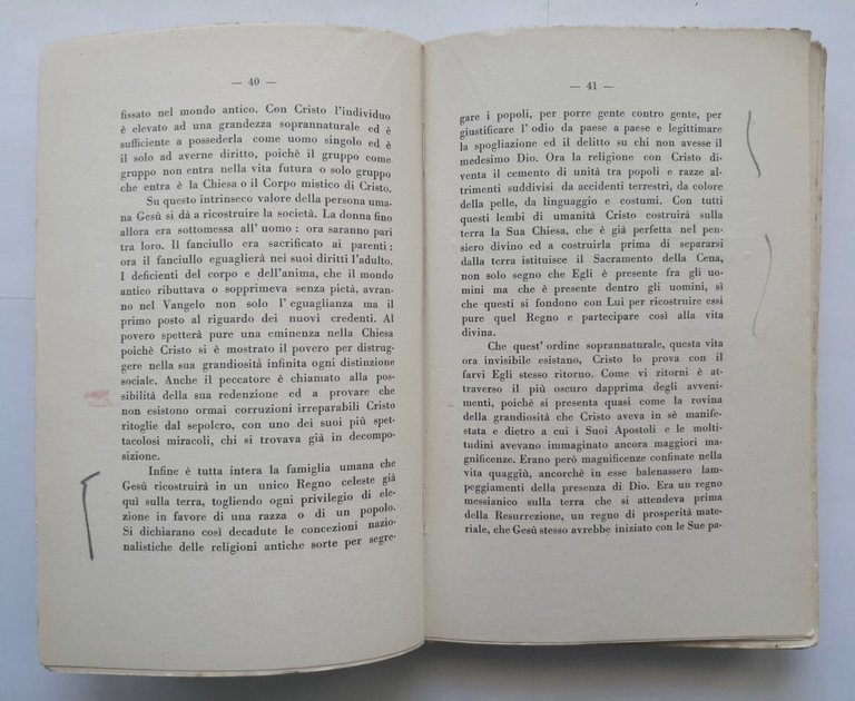 CRISTO E LA STORIA di Giovanni Tullio 1950 Libreria Editrice …