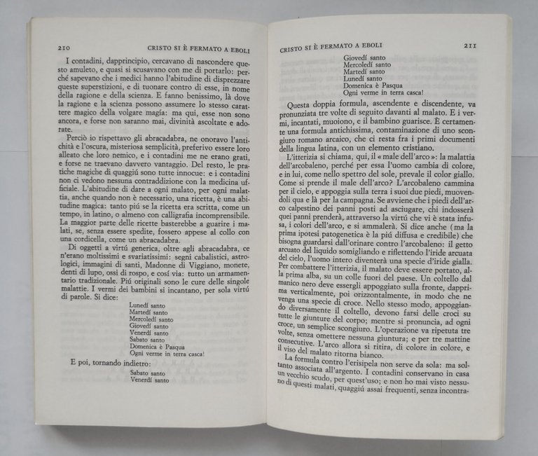 CRISTO SI È FERMATO A EBOLI di Carlo Levi 1978 …