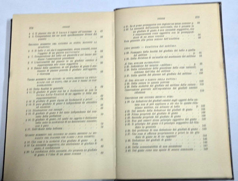 CRITICA DEL GIUDIZIO di Emmanuele Kant 1963 Laterza Bari Libro | Immagine Gallery 5