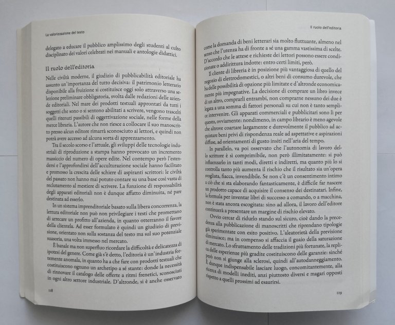CRITICA DELLA LETTURA di Vittorio Spinazzola 2022 Tirature goware Libro
