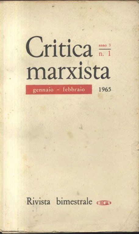 CRITICA MARXISTA 7 numeri 1963 1964 1965 Editori riuniti rivista …