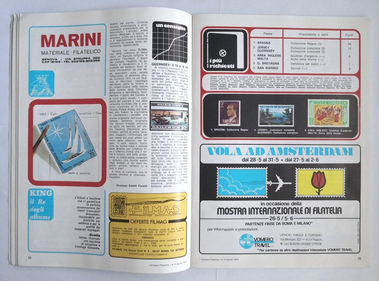 CRONACA FILATELICA aprile NUMERO 8 1977 Cifsud RIVISTA Francobolli Monete