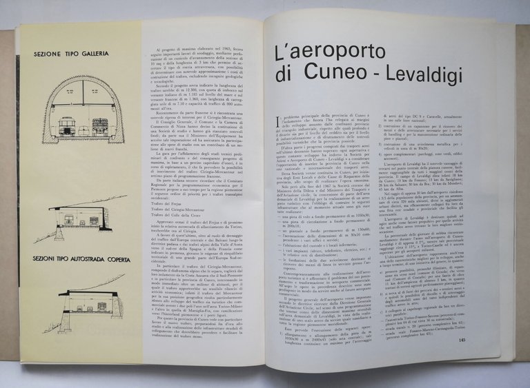 CUNEO PROVINCIA GRANDA rivista Settembre 1973 Ordine Ingegneri numero speciale