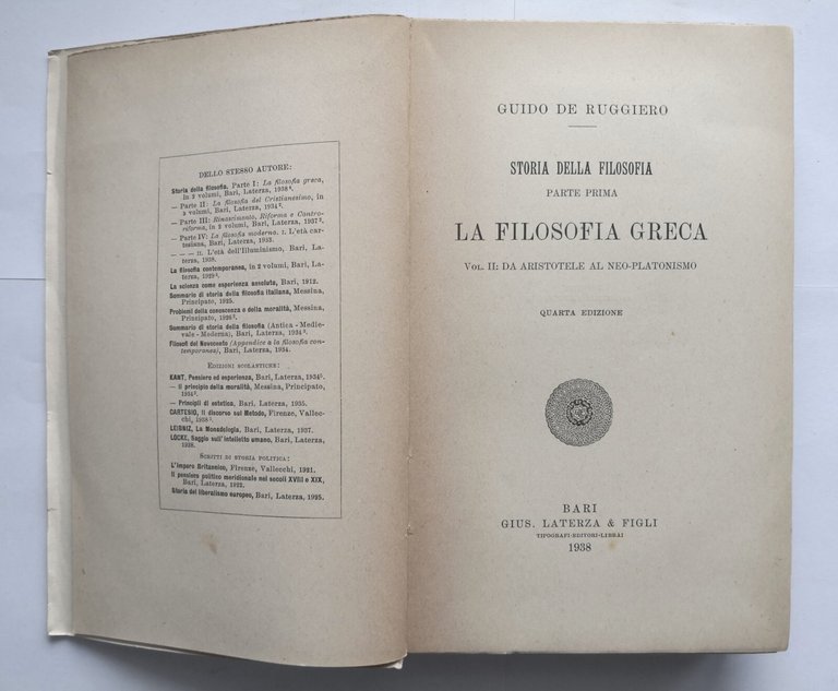 Da Aristotele al Neo Platonismo LA FILOSOFIA GRECA di Guido …