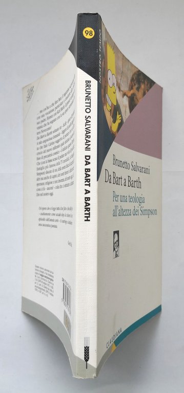 DA BART A BARTH di Brunetto Salvarani 2008 Claudiana teologia …