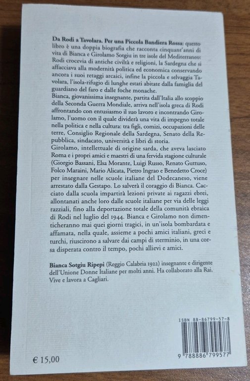 DA RODI A TAVOLARA di Bianca Sotgiu per una piccola …