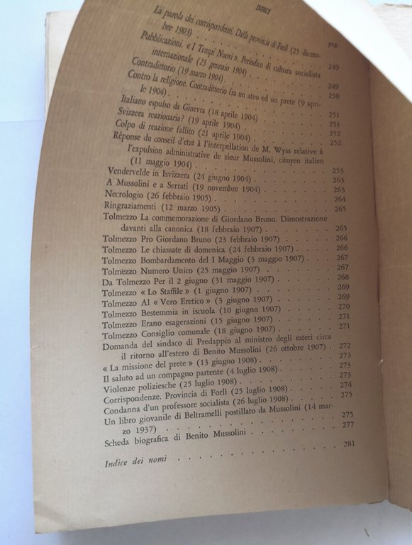 DAGLI INIZI ALL'ULTIMA SOSTA IN ROMAGNA di Benito Mussolini 1951 …
