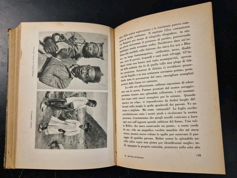 DAI POLI ALL'EQUATORE di Roy Chapman Andrews 1933 Editrice Genio …