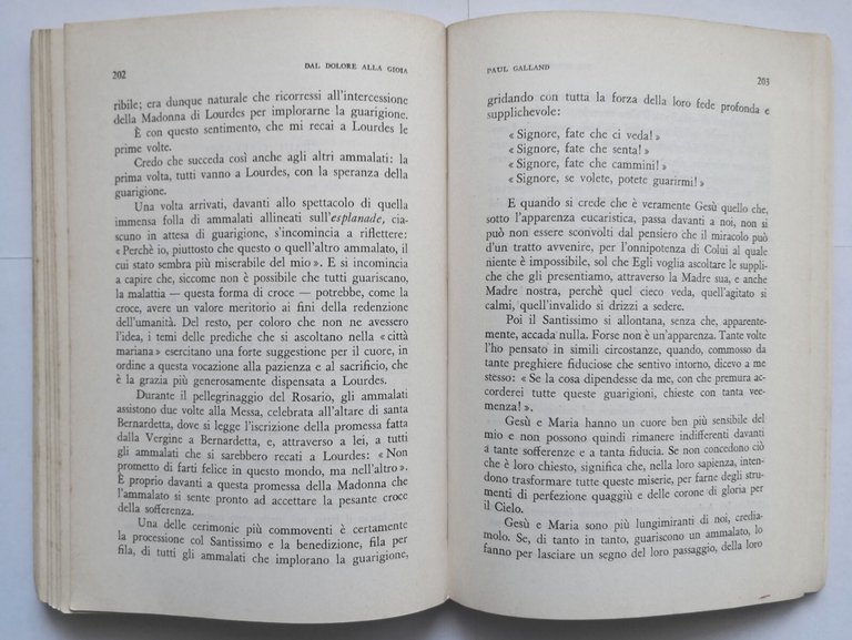 DAL DOLORE ALLA GIOIA testimonianze di Giovanni Barra 1962 Vita …