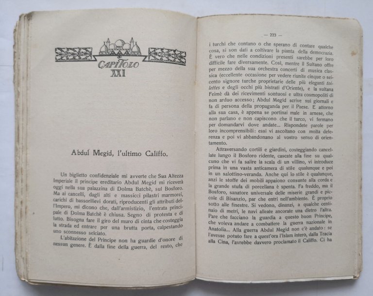 DAL GRANDE ATLANTE A BABILONIA di Arnaldo Cipolla 1926 Paravia …