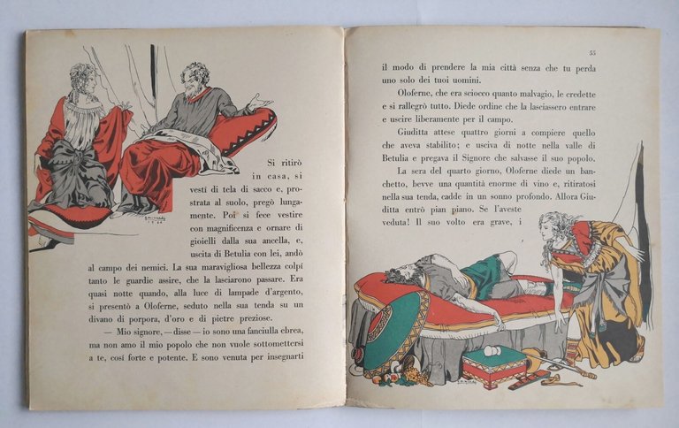 DAL LIBRO DI DIO episodi biblici da Edoardo Mottini 1947 …