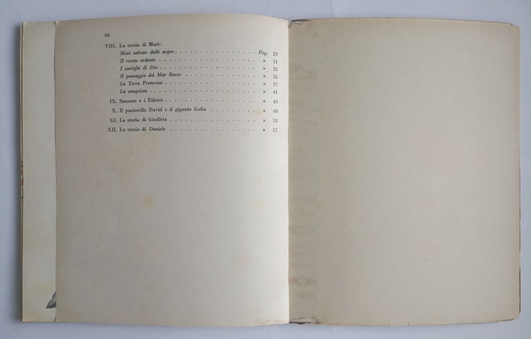 DAL LIBRO DI DIO episodi biblici da Edoardo Mottini 1947 …