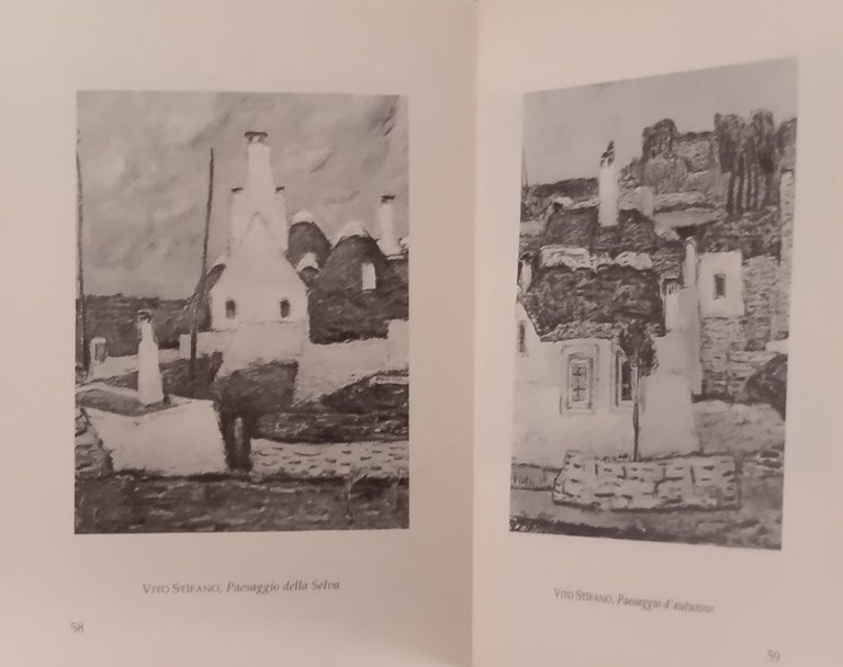 DAMASO BIANCHI e VITO STIFANO DUE PITTORI NELL'INCANTO SELVA L'Abbate …